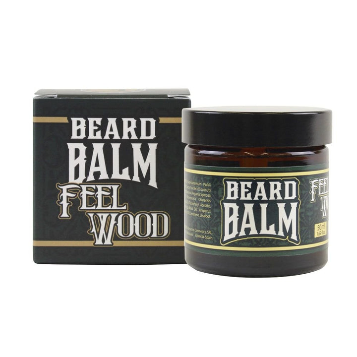 HEY JOE! Bearded Survival Kit Deluxe Nº 4 Feel Wood | Bartpflege Set für Männer Hochwertig [ Bartöl