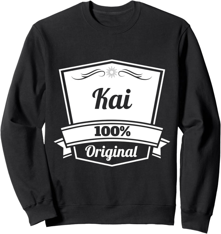 Kai Geschenk / Kai personalisierter Name Geburtstag Sweatshirt