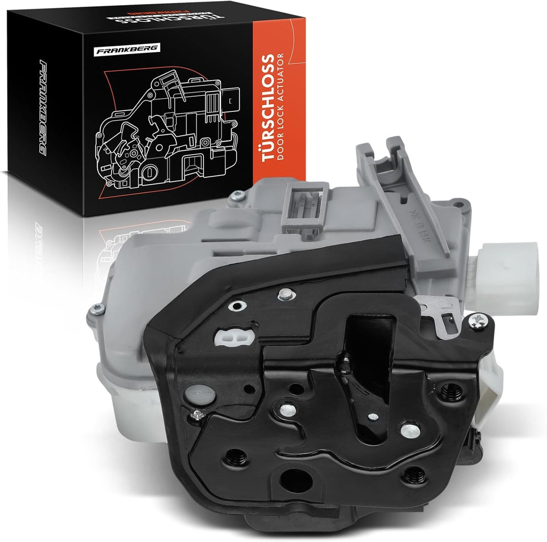 Frankberg 1x Türschloss Stellmotor Vorne Links Kompatibel mit A3 2006-2013 A4 2002-2009 A6 2004-2009