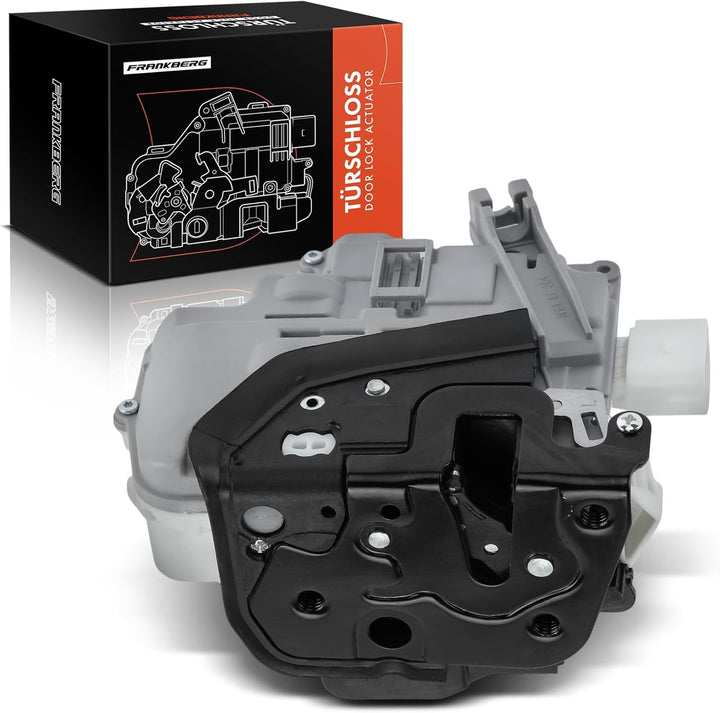 Frankberg 1x Türschloss Stellmotor Vorne Links Kompatibel mit A3 2006-2013 A4 2002-2009 A6 2004-2009