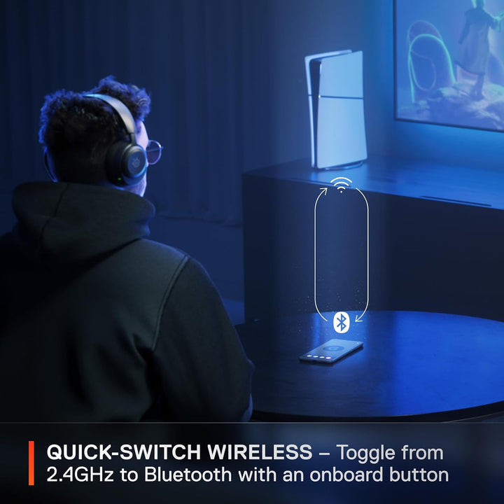 SteelSeries Arctis Nova 5 Wireless Multi-System Gaming Headset — Neodym-Magnettreiber — 100+ Audio-V