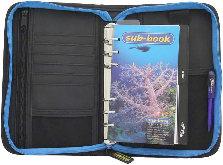 Sub-Base Logbuch SubBook mit Taucher + Starteinlage blau, blau