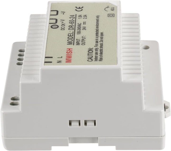 TMEZON DR-60-24 Transformator Netzteil Elektrisch DIN 100-240VAC / 1.8A 24V / 2.5A Netzteil Professi