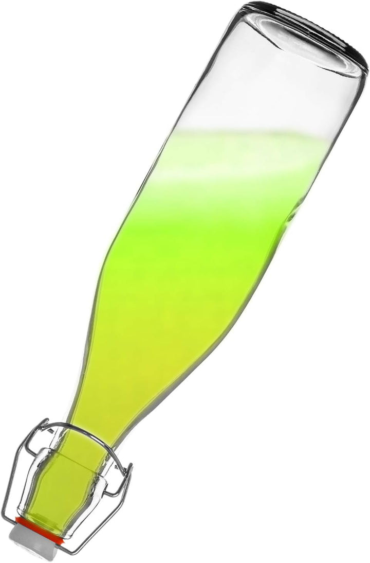 BigDean 12x 500ml Glasflasche Bügelverschluss Bügelverschlussflasche 12 Stück, 12 Stück
