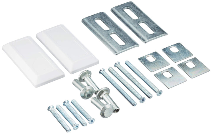 ABUS Befestigungs-Set PA1018, für Panzerriegel, weiss, 10660, Weiss