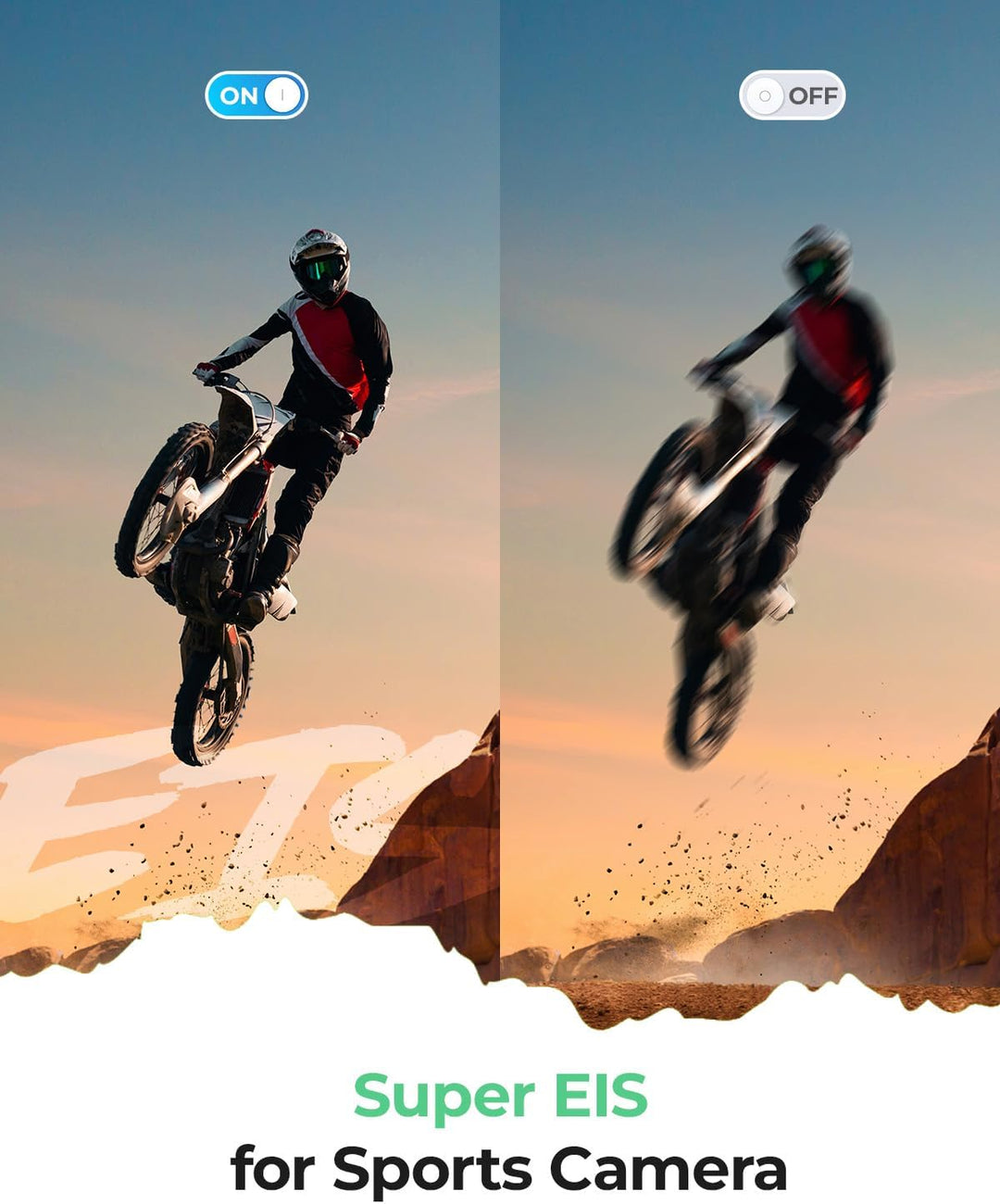 Yolansin 4K60fps Action Cam wasserdichte- 131ft/40m Unterwasserkamera EIS, WiFi Kamera 170°Winkel Sp