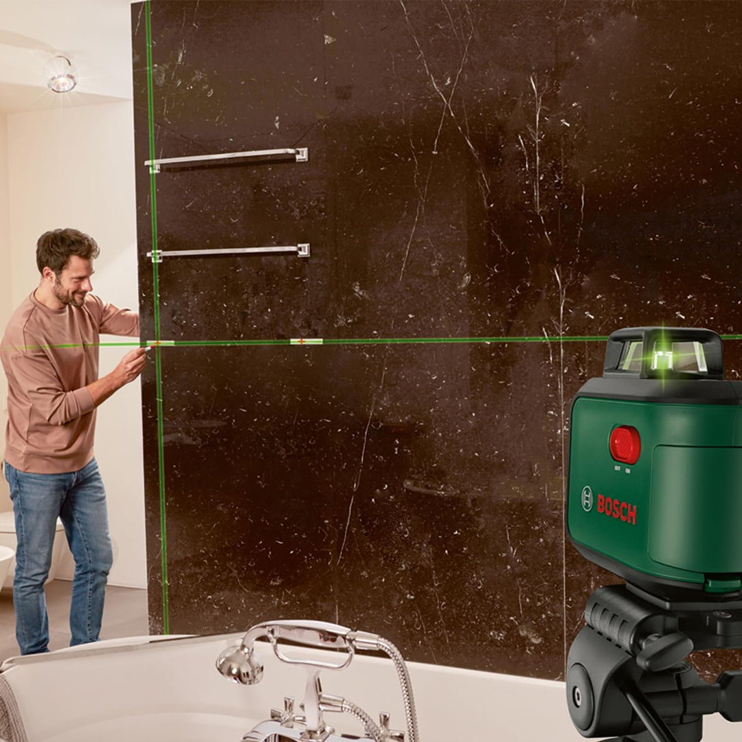 Bosch Home and Garden Bosch Kreuzlinienlaser AdvancedLevel 360 (3 Laserlinien inkl. 360° zum Ausrich