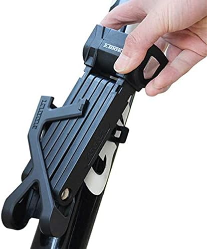 Robustes faltbares Fahrradschloss, maximale Sicherheit, 90cm Länge, Halterung mit leichter Montage u