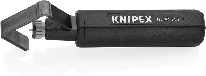 Knipex Abmantelungswerkzeug für Wendelschnitt schlagfestes Kunststoffgehäuse 150 mm 16 30 145 SB