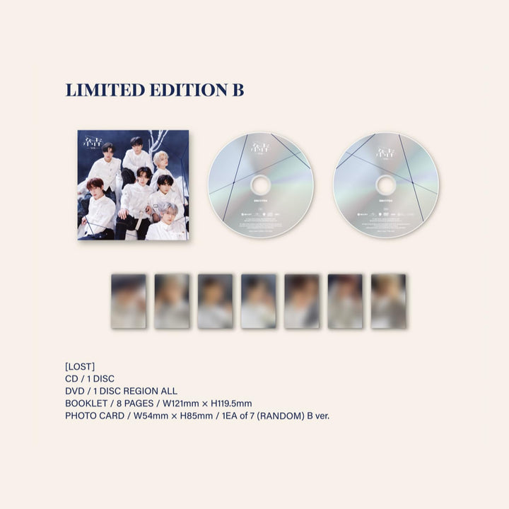 ENHYPEN - Japan 3rd Single Album [結 -YOU-] (Limited B Ver.) Booklet + CD + DVD + Photo Card + Post C