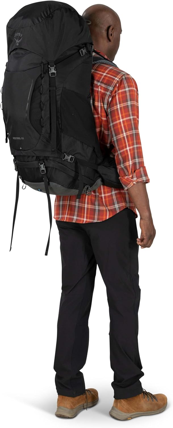 Osprey Herren Kestrel 68 Backpack (1er Pack) S-M Bonsai Green, S-M Bonsai Green