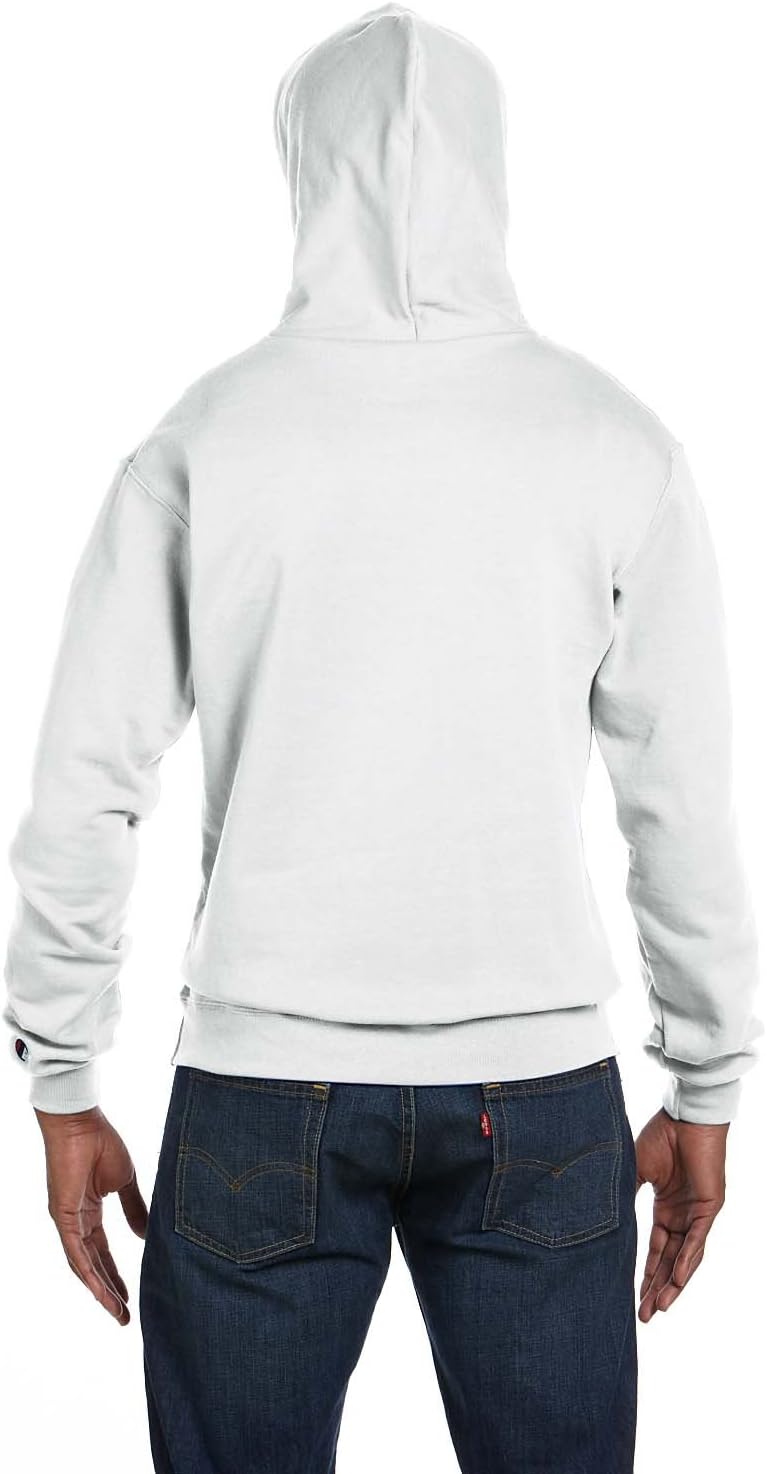 Champion Herren Kapuzenpullover S Weiss, S Weiss