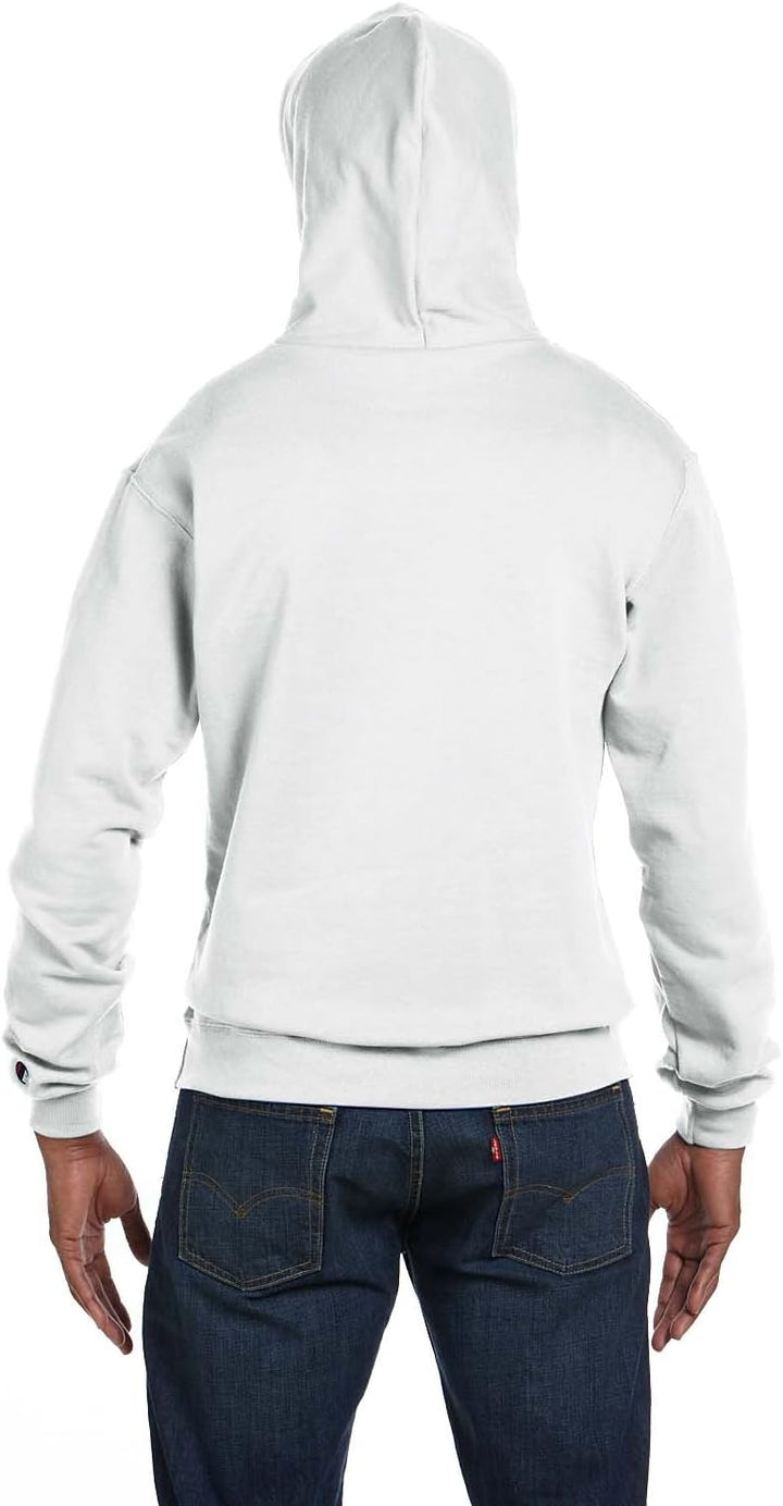 Champion Herren Kapuzenpullover S Weiss, S Weiss