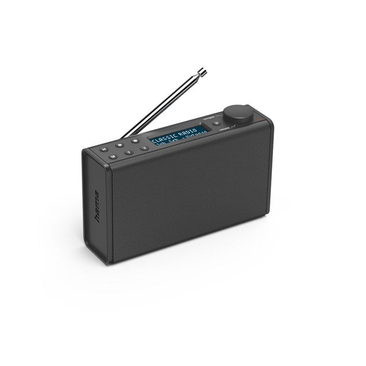 Hama Digitalradio batteriebetrieben Radio Batterie DR7USB FM DAB DAB+ Batteriebetrieben DAB Plus Rad