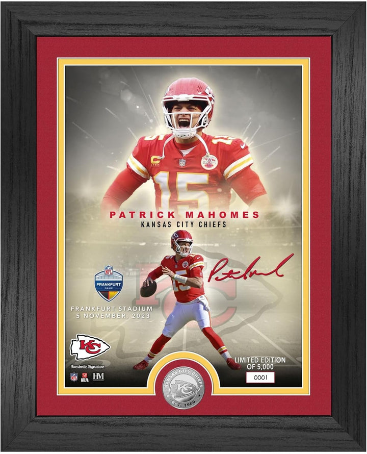 Highland Mint NFL Frankfurt Kansas City Chiefs Patrick Mahomes Coin Bild