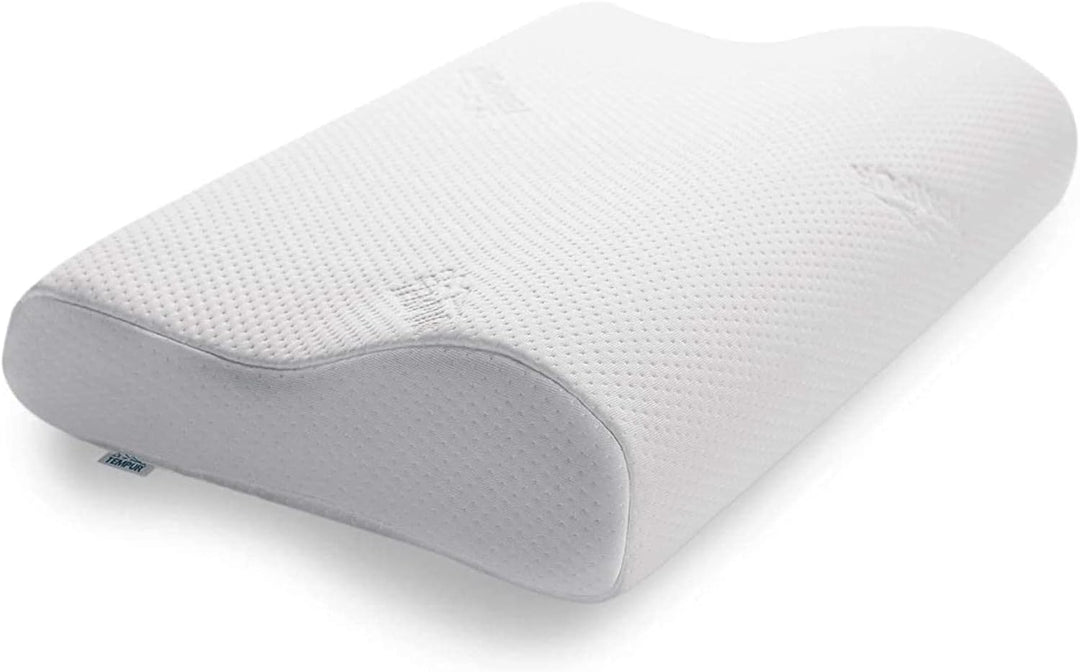 TEMPUR Original Schlafkissen, ergonomisches Nackenstützkissen für Seiten- und Rückenschläfer, Weiss,