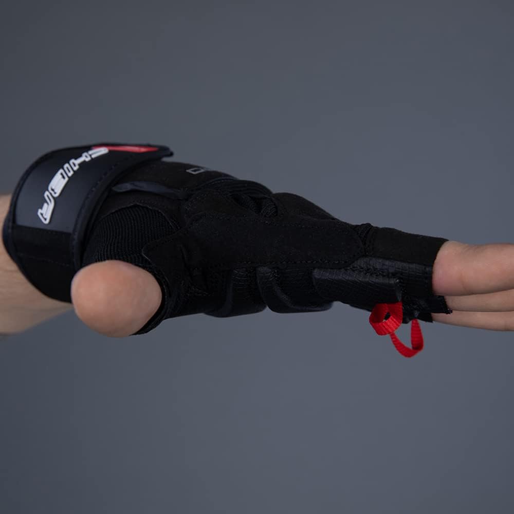 Chiba Erwachsene Handschuhe Iron Plus II M Schwarz, M Schwarz