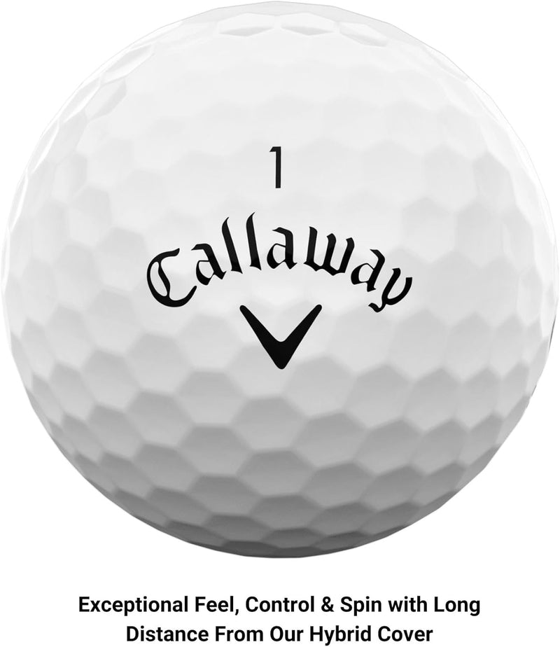 Callaway Supersoft Golfbälle 2023 Weiss, Weiss