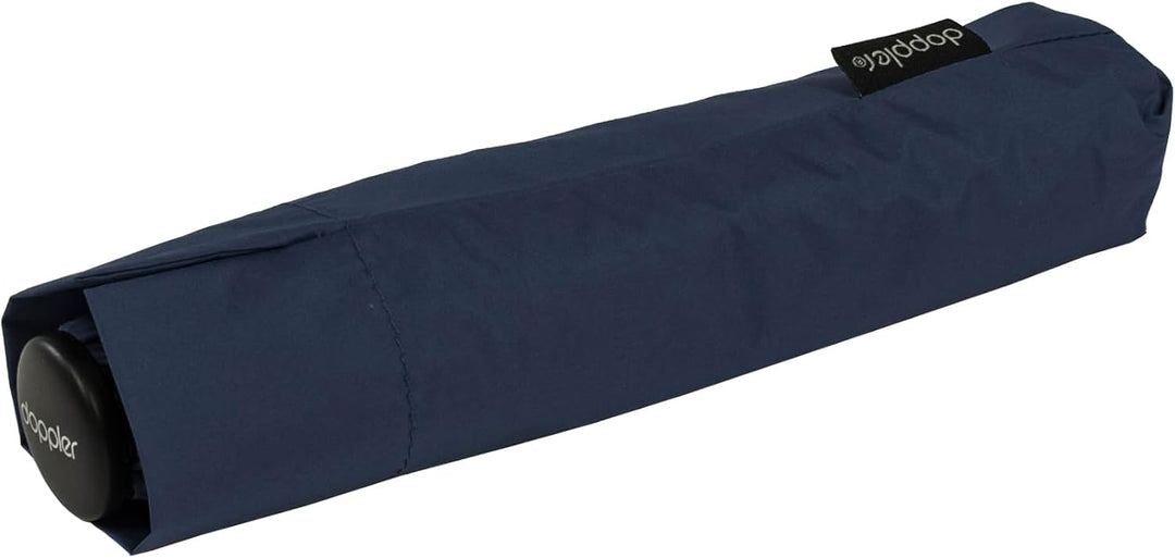 Doppler Zero extrem Leichter Mini Damen Taschenschirm UV-Schutz Ultra Sun - Navy-Ivory