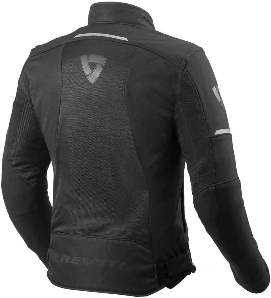 Revit Airwave 3 Motorrad Textiljacke Schwarz L