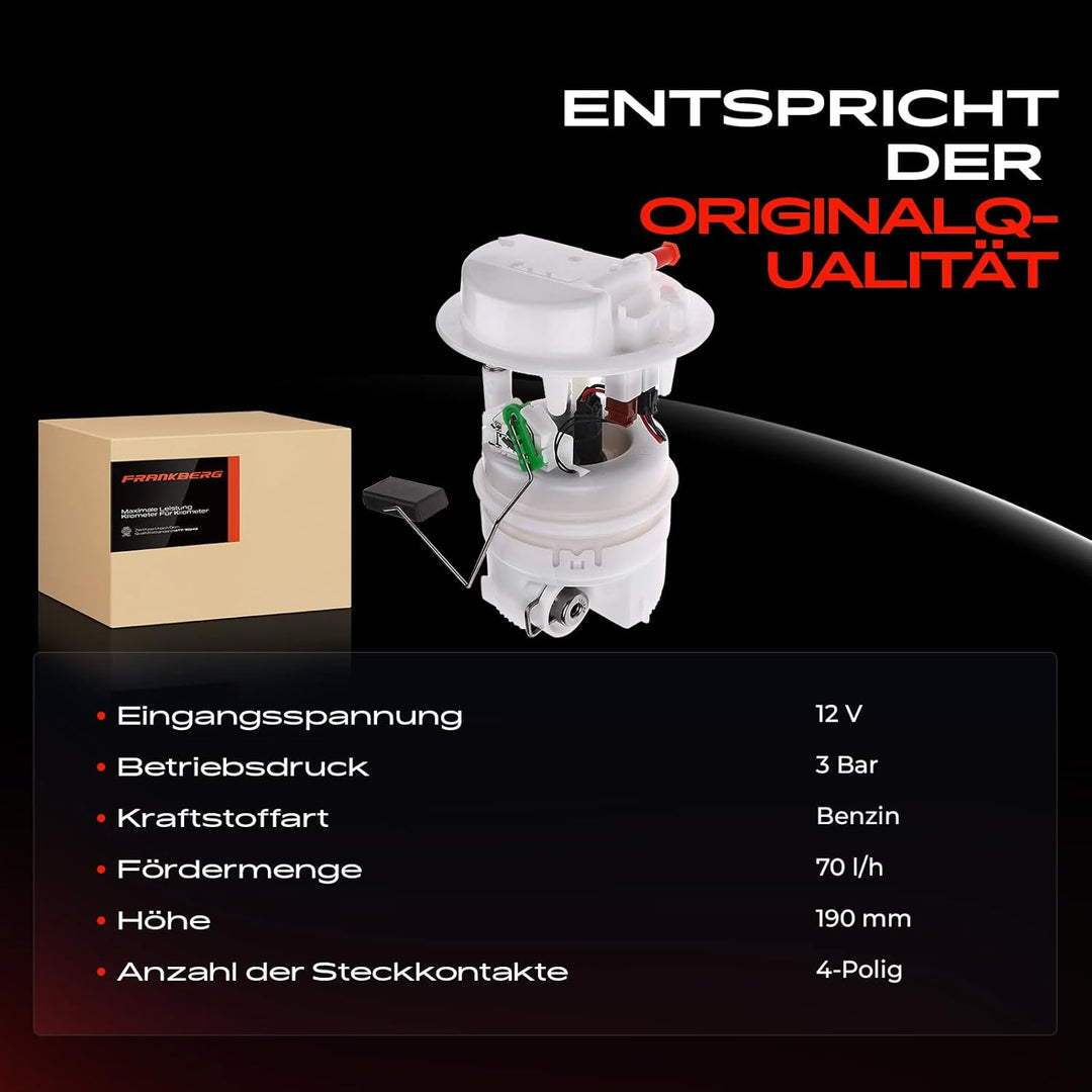 Kraftstoffpumpe Benzinpumpe für C5 I DC_ C5 I Break DE_ 2.0 16V HPi Benzin 2001-2004 1525.Q8