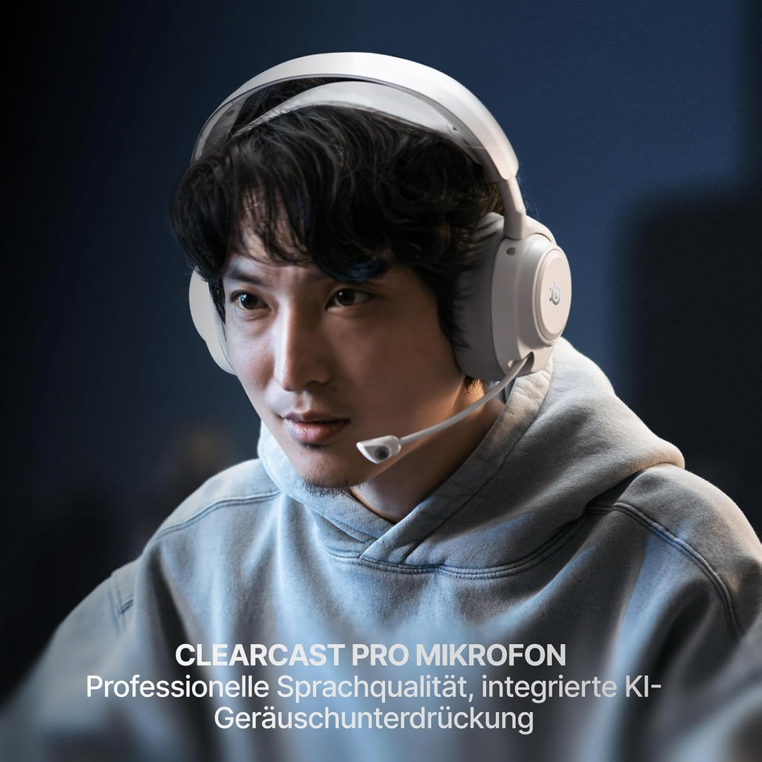 SteelSeries Arctis Nova Pro Omni – Hi‑Res-Wireless Gaming-Headset, 96 kHz/24 Bit, ANC, ClearCast Pro