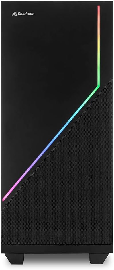 Sharkoon RGB Flow, ATX PC-Gehäuse, RGB Flow