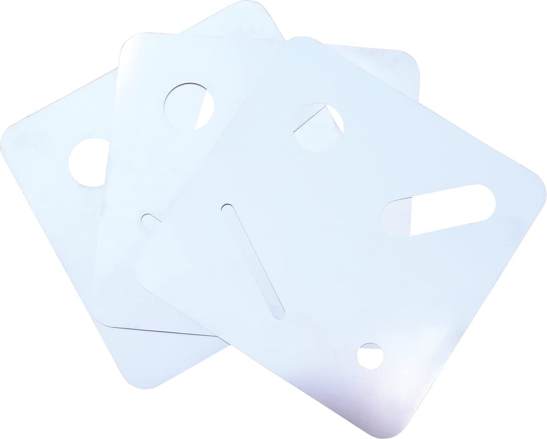 KS Tools 903.1045 Maskierschablonen-Set, 3-teilig, Plastik Gummi Edelstahl Aus Kunststoff Metall Leg