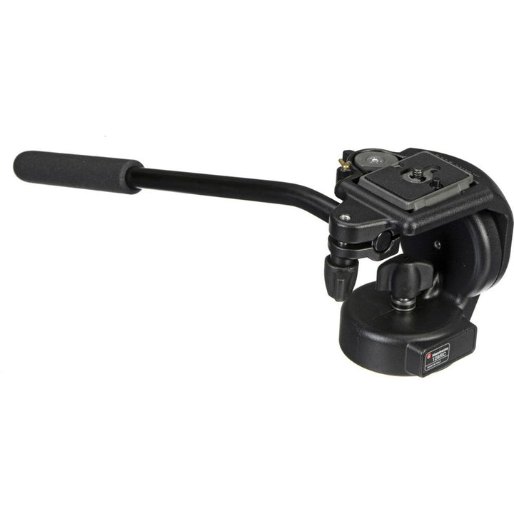 Manfrotto 128RC Micro Fluid Video-Neiger mit 200PL Single, Single
