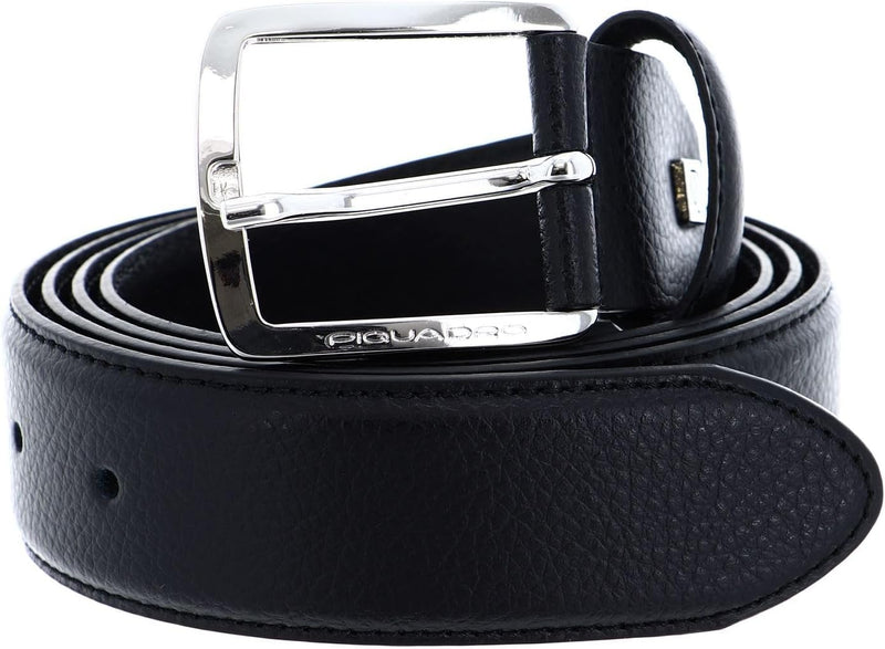 Piquadro Modus Leather Belt 3.5 W115 Nero - kürzbar