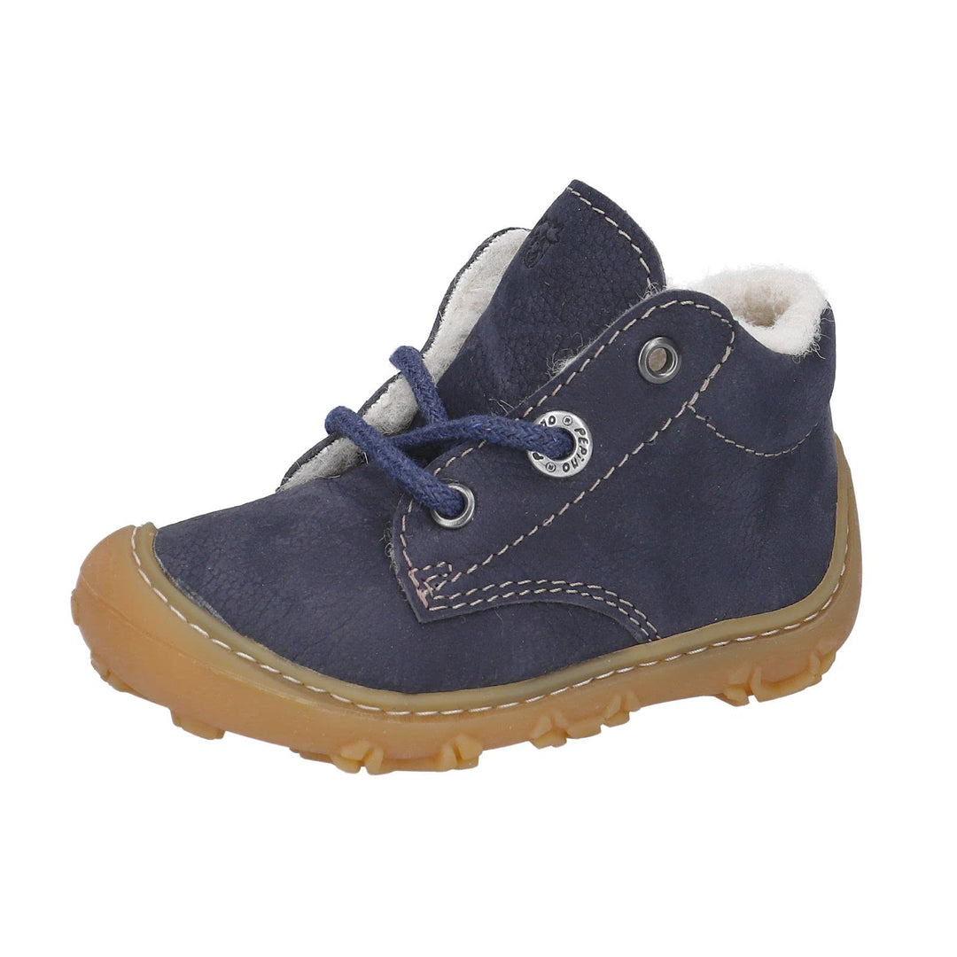 RICOSTA Mädchen und Jungen Winterstiefel Colin, Kinder Lauflernschuhe, Weite: Weit, terracare,Barfus