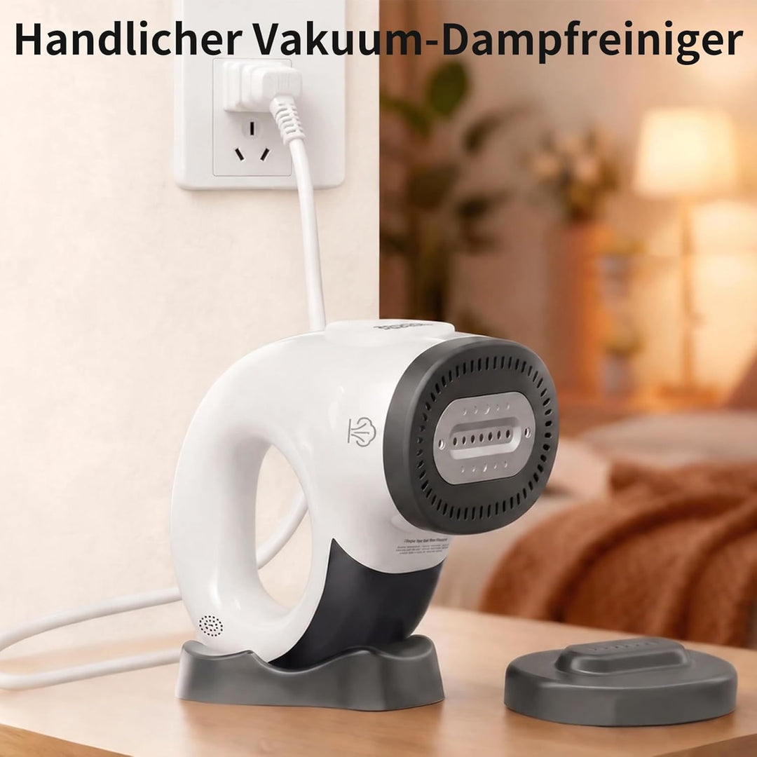 Steamer Dampfglätter mit Saugfunktion, Tragbarer Reisedampfglätter | 2800 Pa Saugleistung, Grosser a