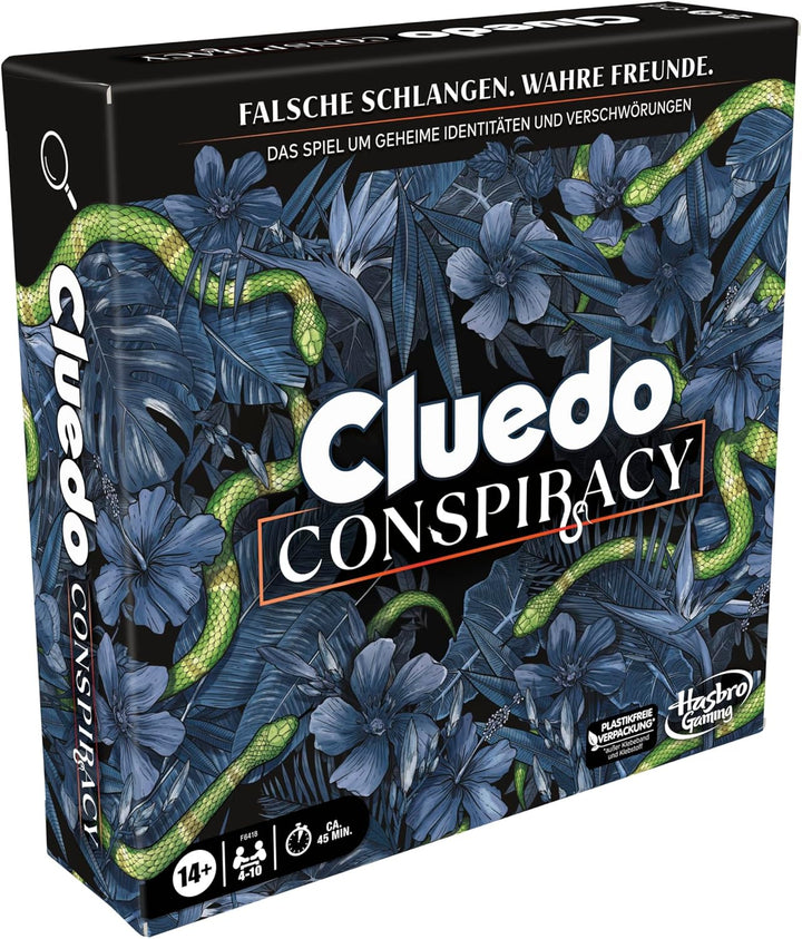 Cluedo Conspiracy Brettspiel für Erwachsene und Jugendliche, deutsche Version des Mystery Games, für