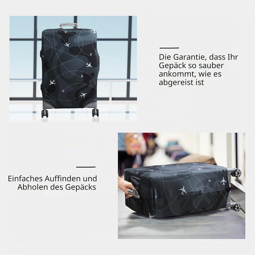 OrgaWise Kofferhülle Luggage Cover Gepäck Cover Gepäckabdeckung for Travel Luggage Schutzhülle Koffe