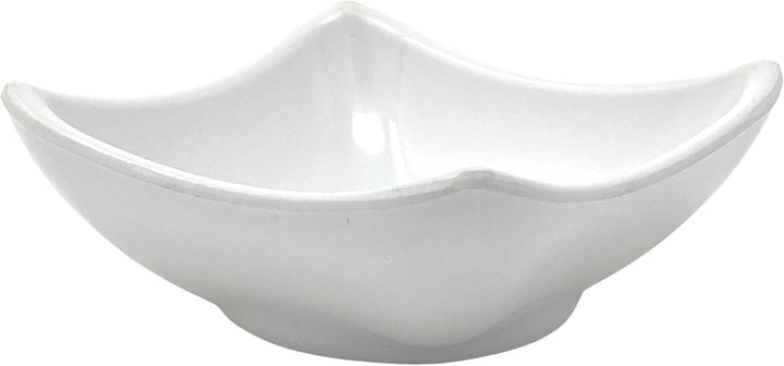 4x Dipschalen Melamin Set Weiss 754 Snackschale Servierschale Klein Mini Saucenschälchen Soja Weiss