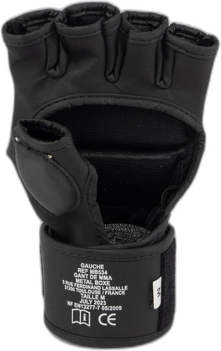 METAL BOXE mb534-Handschuhe Kampf Unisex, Uni, MB534 M BLACKLIGHT, M BLACKLIGHT