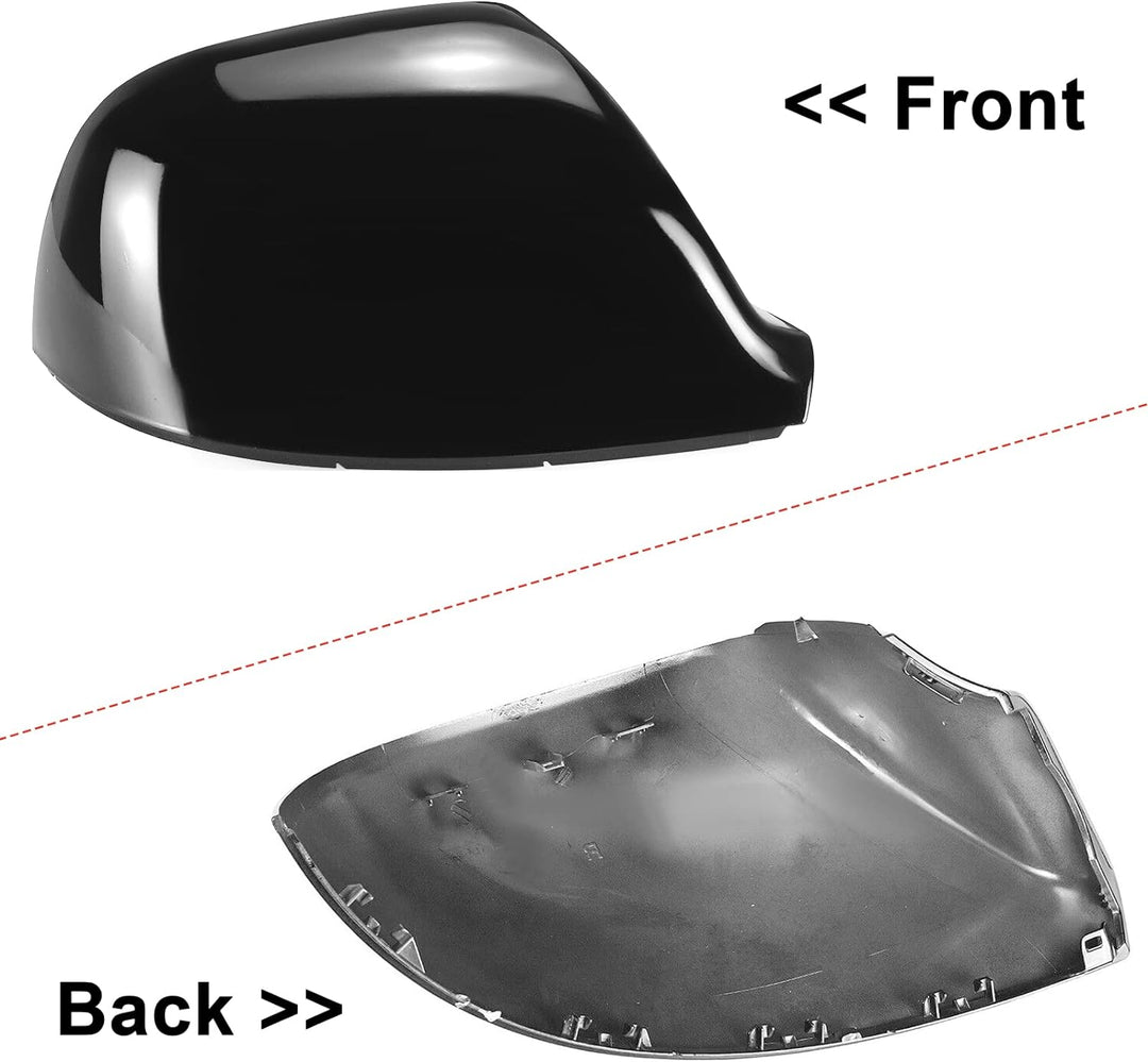 Auto Spiegelkappen, 1 Paar Auto Tür Aussenspiegelkappe Rückspiegelkappe Seitenspiegel Abdeckungen fü