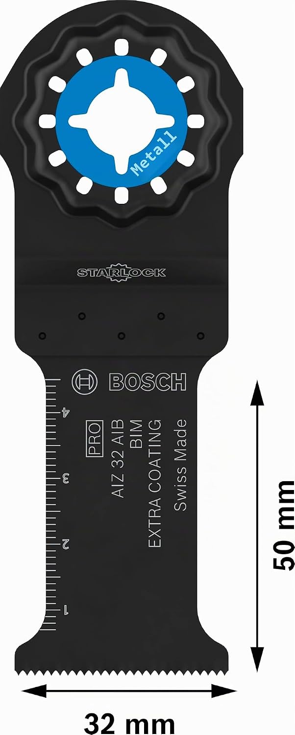 Bosch 5x PRO Non Ferrous Metal AIZ 32 AIB Blatt für Multifunktionswerkzeuge (für Nichteisenmetalle,