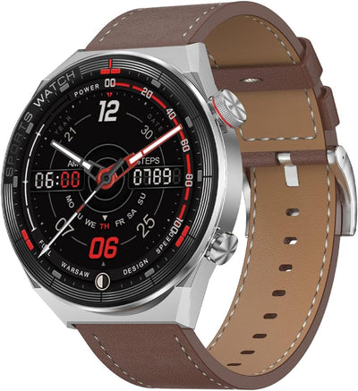 WATCHMARK Smartwatch Maverick (Silberbraun)