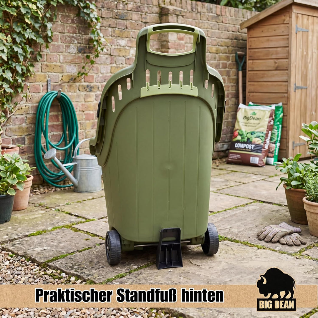 Gartentrolley Gartenwagen 50 Liter 60 kg Belastbar