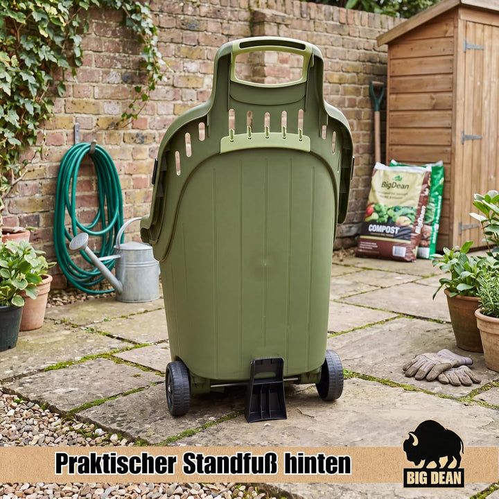 Gartentrolley Gartenwagen 50 Liter 60 kg Belastbar