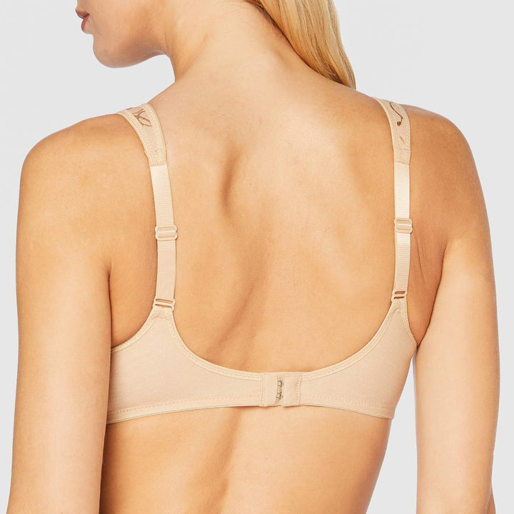 Triumph BH Elegant Cotton N B-E 75-100 75E Skin - Light Combination, 75E Skin - Light Combination