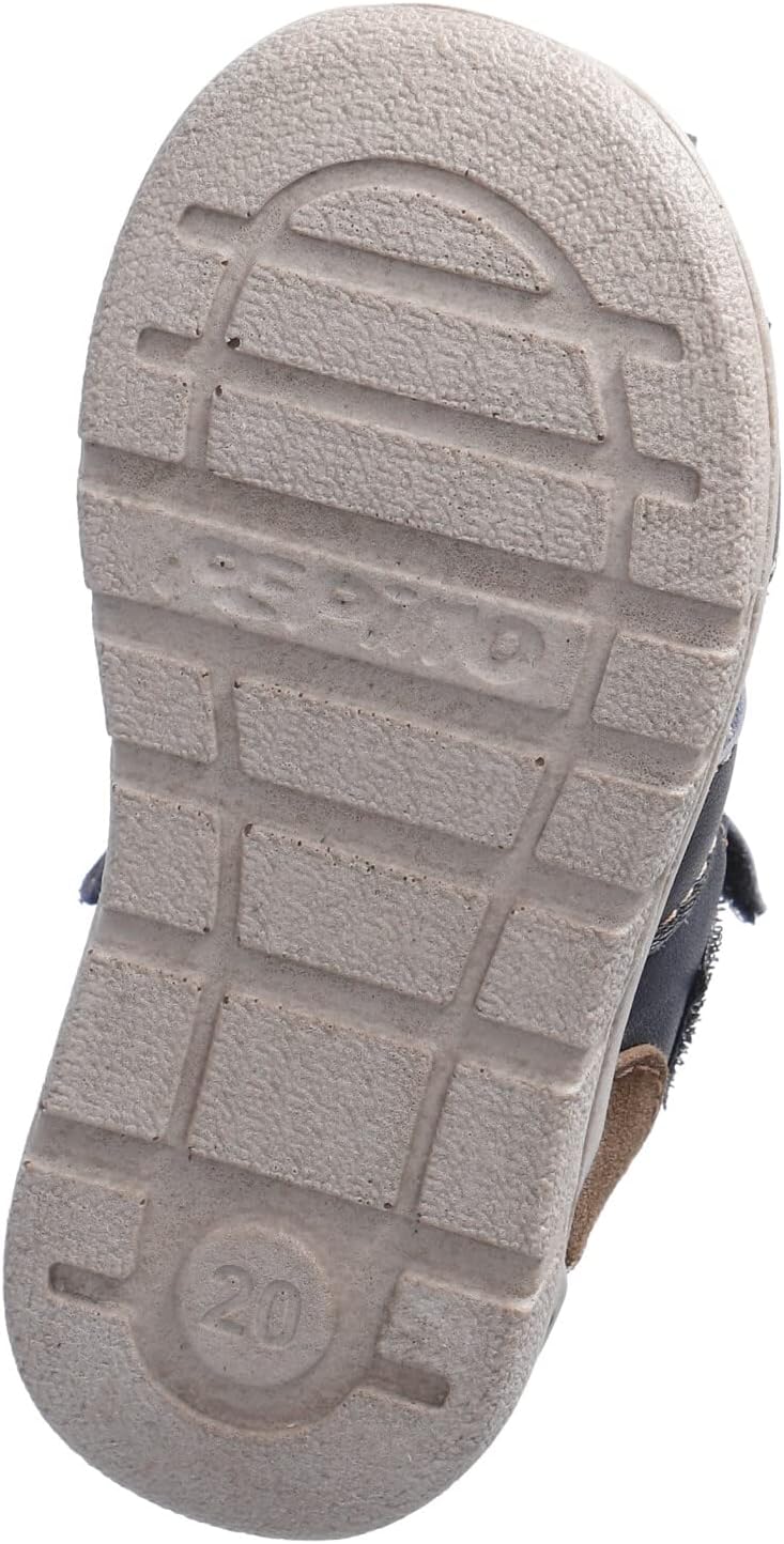 PEPINO Ricosta Mädchen und Jungen Kletthalbschuhe KASPI,Halbschuhe,WMS:Mittel, Blau 180
