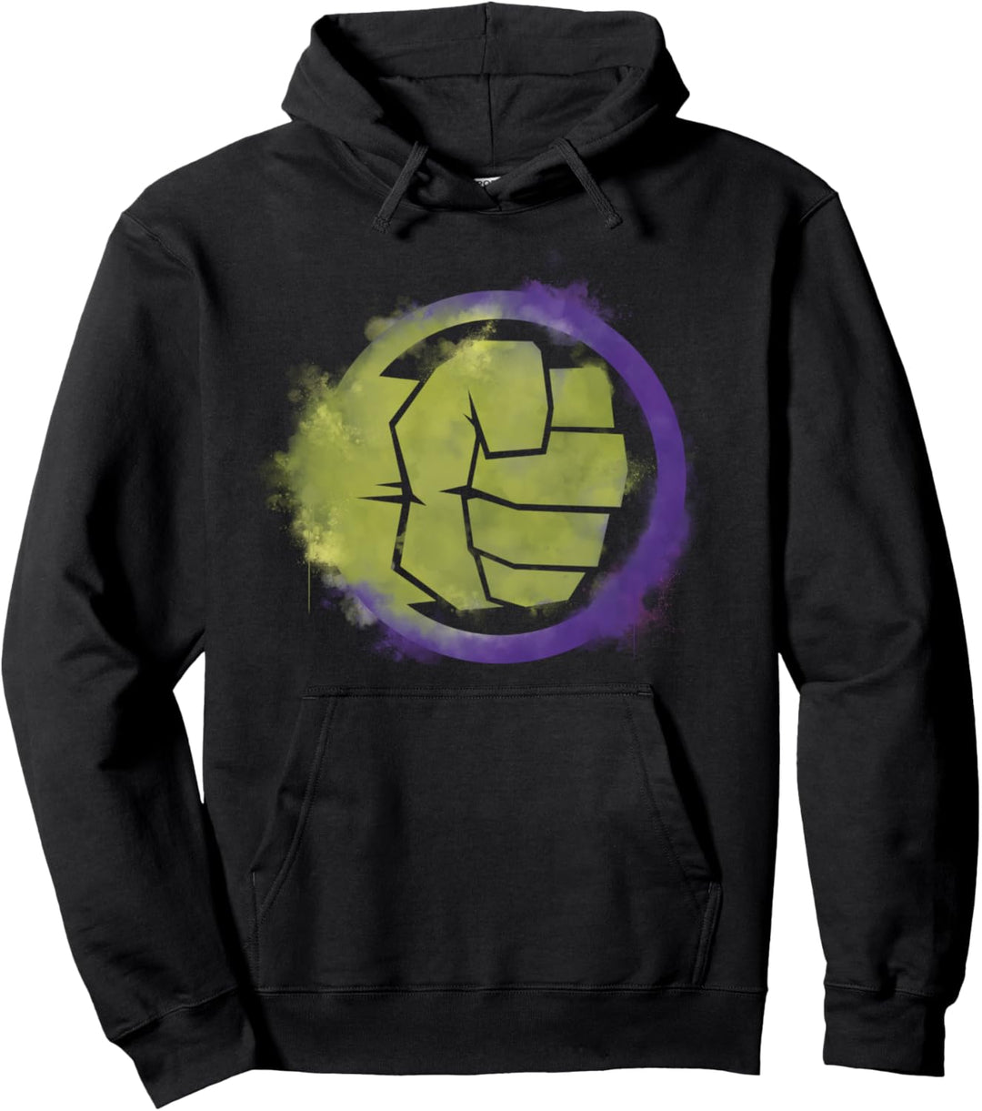 Marvel Avengers Hulk Spray Paint Logo Pullover Hoodie