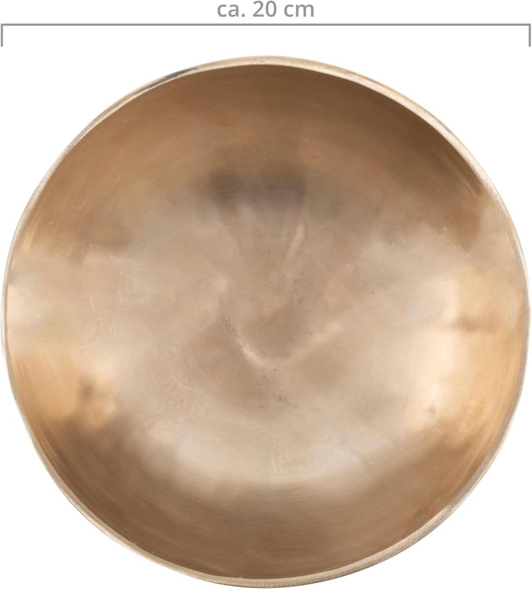 XDrum Therapeutische Klangschale Ton C - auf Ton C gestimmt - für Wurzel-Chakra (Muladhara) - Durchm