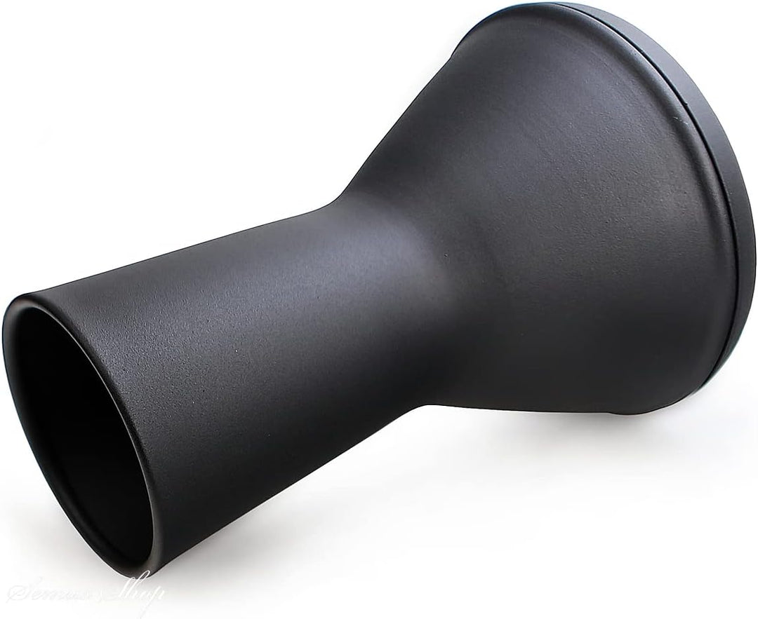 VD Vatan kleine Darbuka Trommel Percussion Aluguss Schwarz Matt, 30 cm.