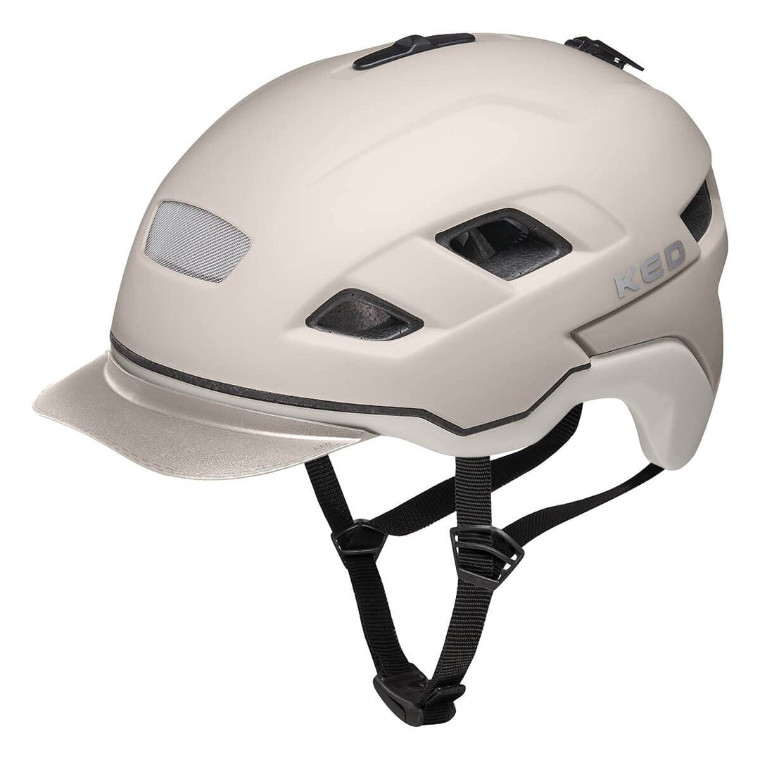 KED Berlin City Fahrrad Helm matt beige 2022 M (52-58cm), M (52-58cm)