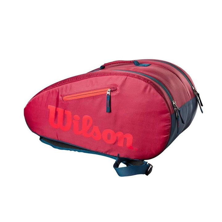 Wilson Padel-Tasche für Kinder und Jugendliche, Junior Padel Bag, Für bis zu 3 Schläger No Size Rot/