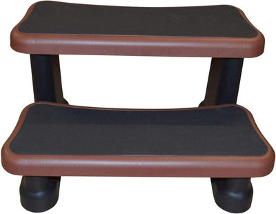 Whirlpool Treppe mit Zwei Stufen (Braun), Braun