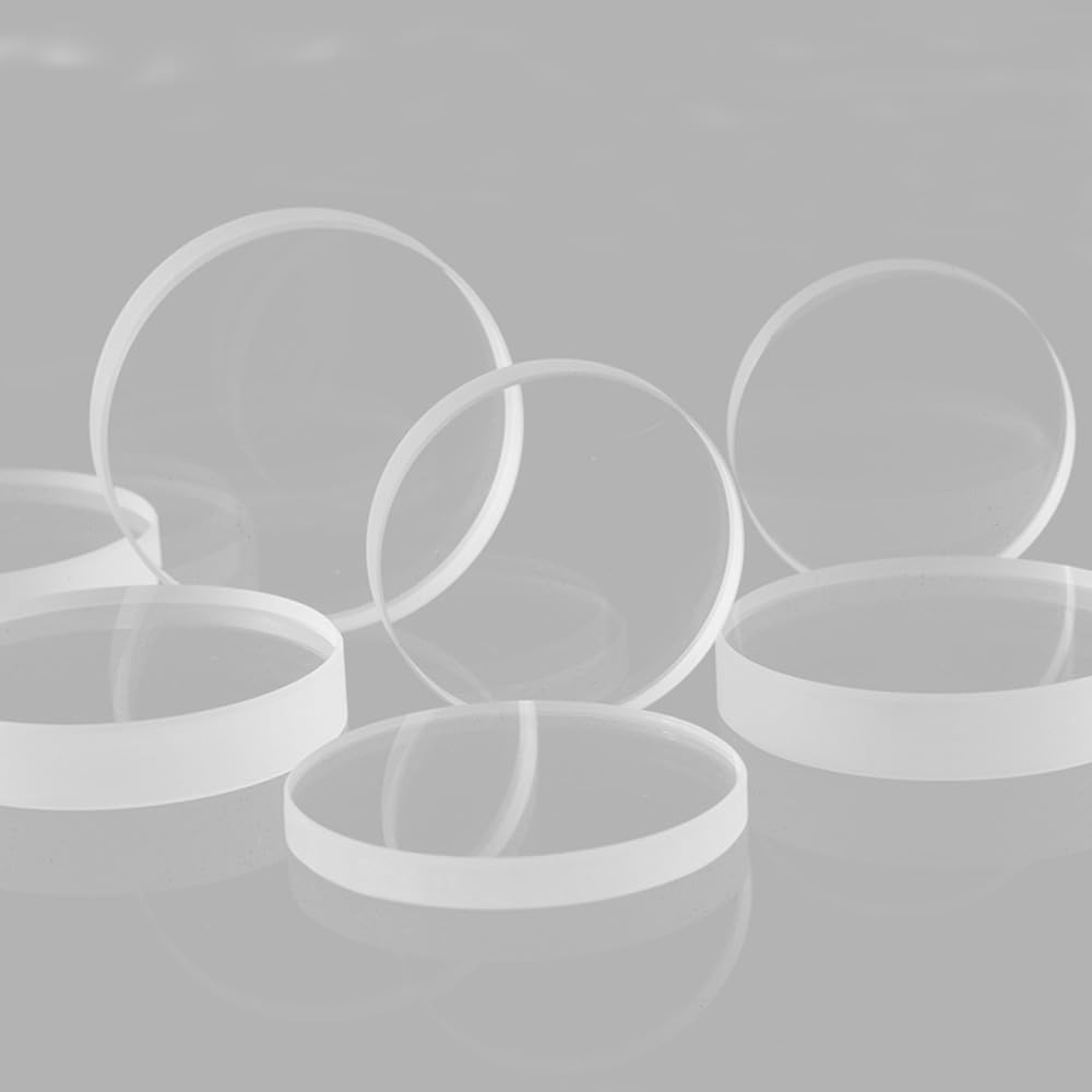 Startnow 10 Teile/los Faser-Laser-Schutzlinse D28xT4 24,9x1,5 30x5 37x7 50x2 1064nm Optische Faser O